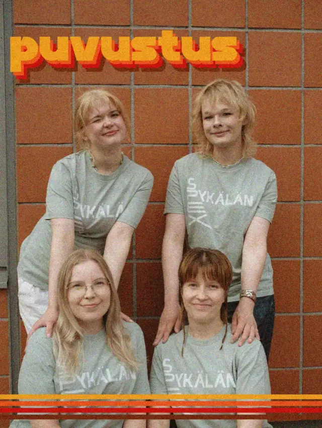 Spexin visuaalisesta ilmeestä vastaavat puvustus-, maskeeraus- ja lavastustiimit, eli tuttavallisemmin PUMASTUS❤️

Puvustusvastaavat: Alisa Bovellan, Linda Lepistö, Senja Rannanmaa ja Anelma Riihelä

Maskeerausvastaavat: Säde Ilomäki ja Helka Pihlajaniemi

Lavastusvastaavat: Sini Kallinen, Joona Korkiakoski, Anni Partanen ja Arttu Rintanen
